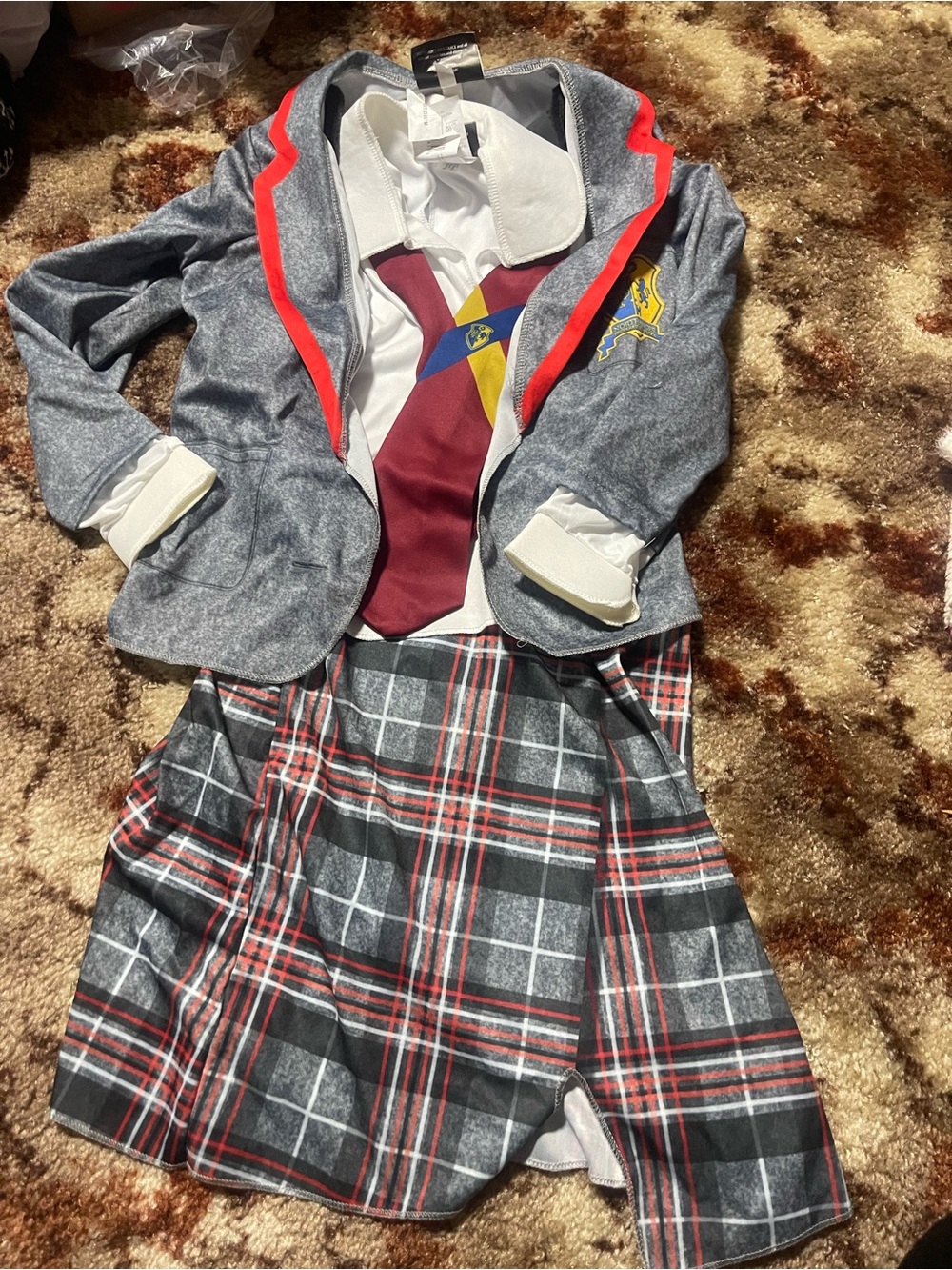 Kids' Beetlejuice Astrid School Uniform Costume